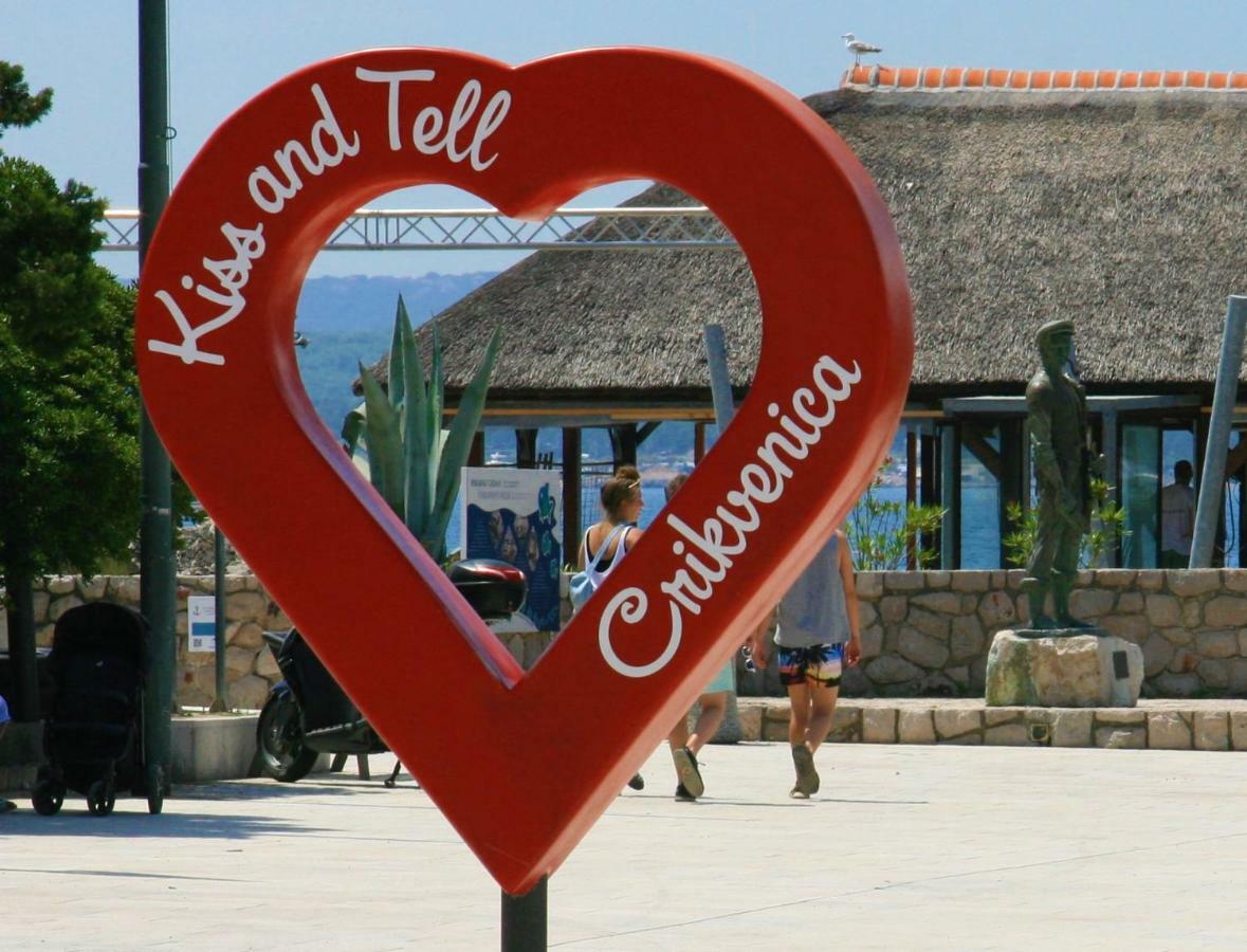 Crikvenica Right On The Beach Exterior foto